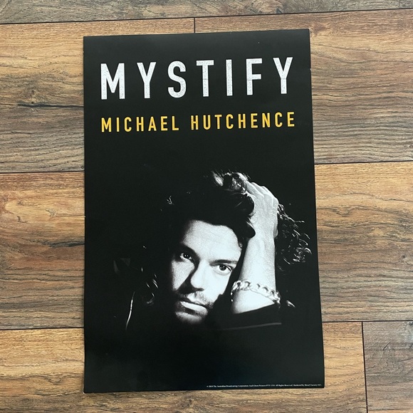 INXS Michael Hutchence Mystify Poster - Picture 1 of 1